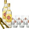 Havana Club 3 Jahre 2x 0,7 Liter Mit 6 Gläsern & Limettenpresse