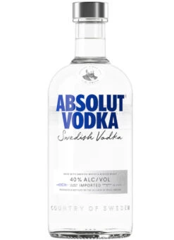Absolut Set 0,5 Liter Mit 2 Grcic Gläsern & Servietten