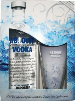 Absolut Vodka Gift Pack Blue Label