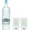 Belvedere Vodka 0,7 Liter Mit 2 Belvedere Gläsern