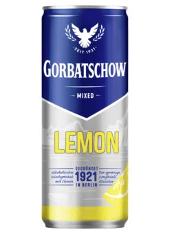 Gorbatschow & Lemon 0,33 Liter Dose