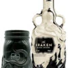 Kraken Spiced Black & White Keramik Bottle 0,7 Liter Mit Glas