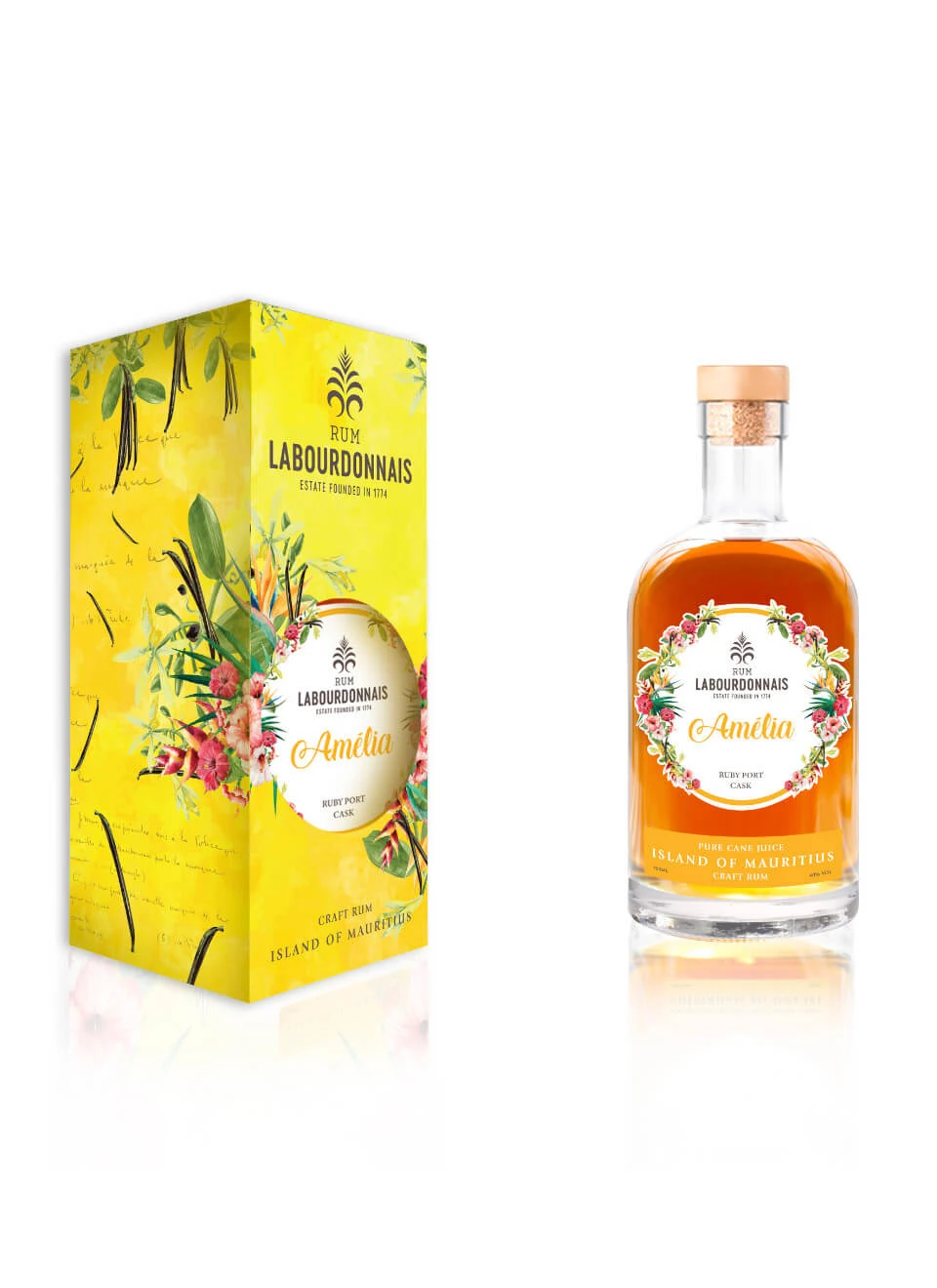 Labourdonnais Amelia Ruby Port Cask (Rum Basis) 0,7 Liter