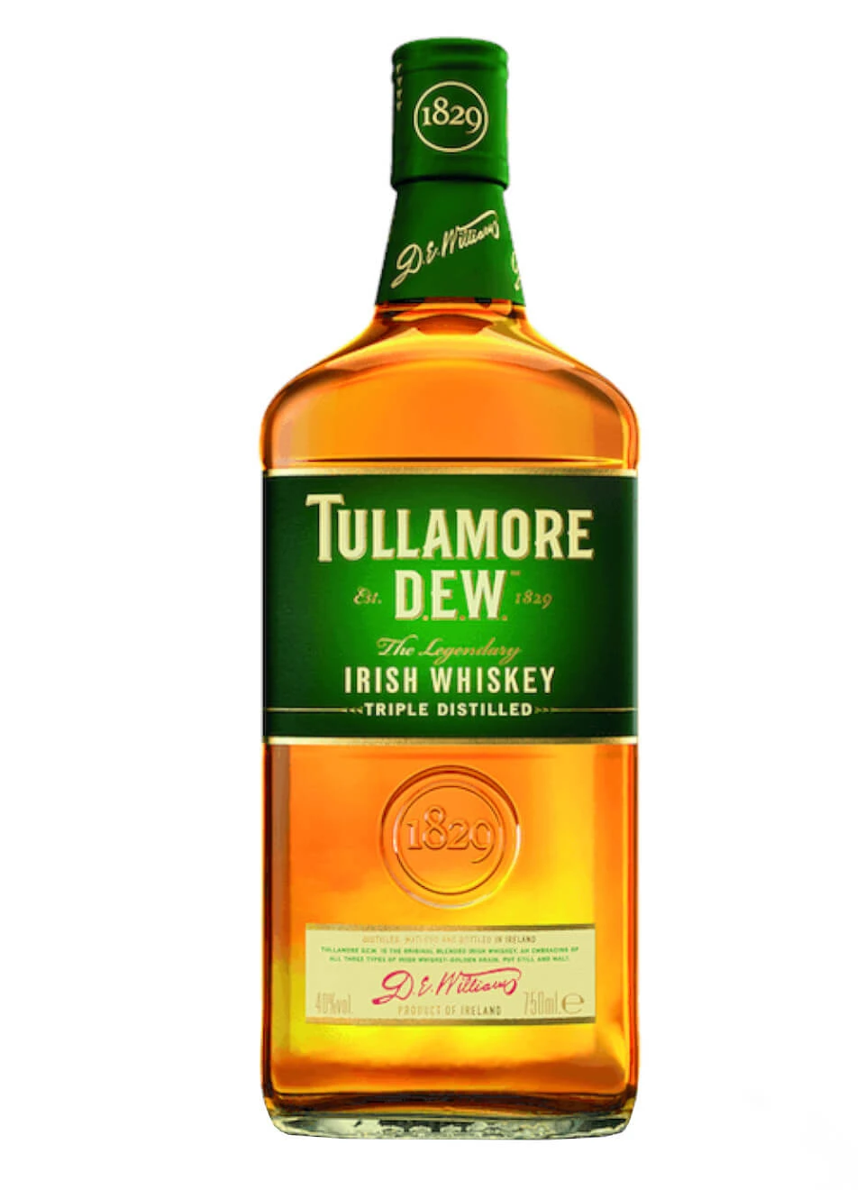 Tullamore Dew Whiskey 0,7l Geschenkset Mit Golfschlagzähler