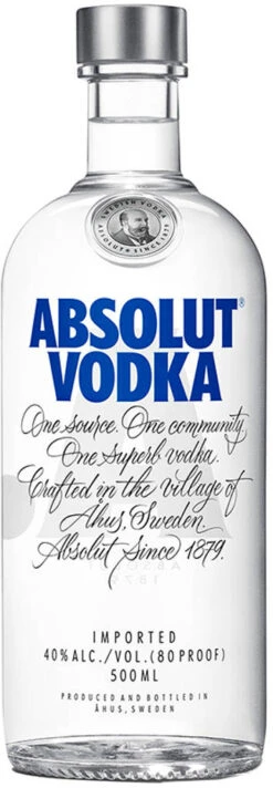 Absolut Vodka 0,5 Liter