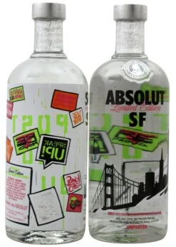 Absolut Vodka San Francisco 0,75l