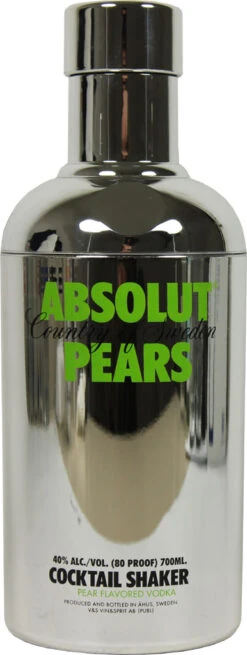 Absolut Vodka Silver Shaker Pears 0,7l