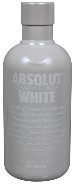 Absolut White Case 0,7l