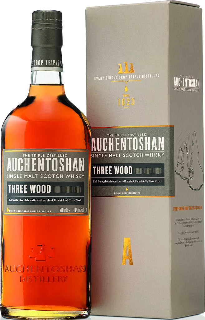 Auchentoshan Whisky Three Wood 0,7 Liter