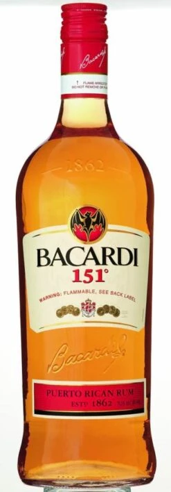 Bacardi 151 1 Liter