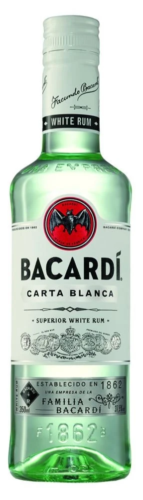 Bacardi Carta Blanca 0,35 Liter