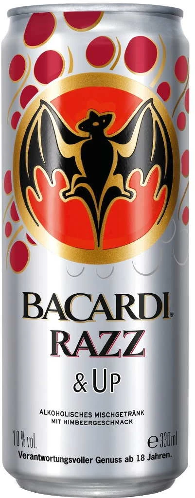 Bacardi Razz & Up Longdrink 0,33 Liter Dose