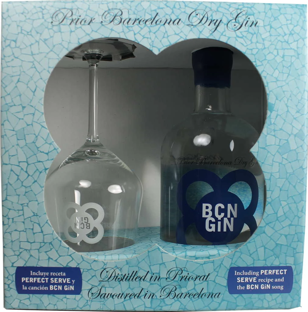 BCN Barcelona Gin 0,7 Liter Mit Glas - Image 2