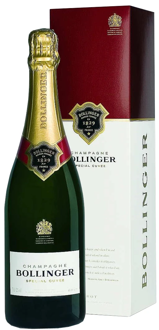 Bollinger Champagner Spezial Cuveè 0,75 Liter In Geschenkpackung