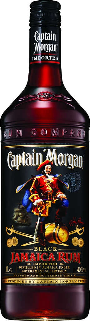 Captain Morgan Dark Rum 40 % 1 Liter - Image 3