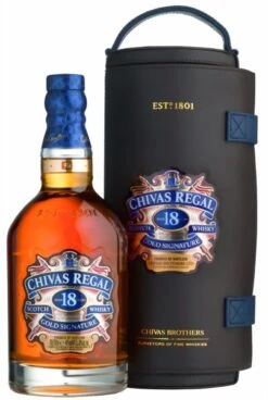 Chivas Regal Whisky 18 Jahre In Lederpackung
