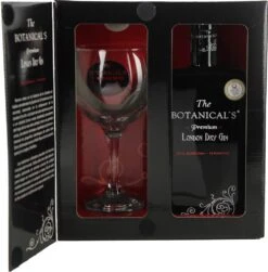 The Botanicals London Dry Gin 0,7 Liter Mit Glas