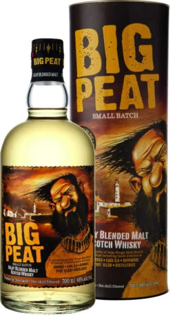 Douglas Laings Big Peat Whisky 0,7 Liter In Blechdose
