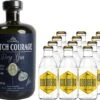 Dutch Courage Gin 0,7 Liter Mit 12x Goldberg Tonic Water 0,2 Liter