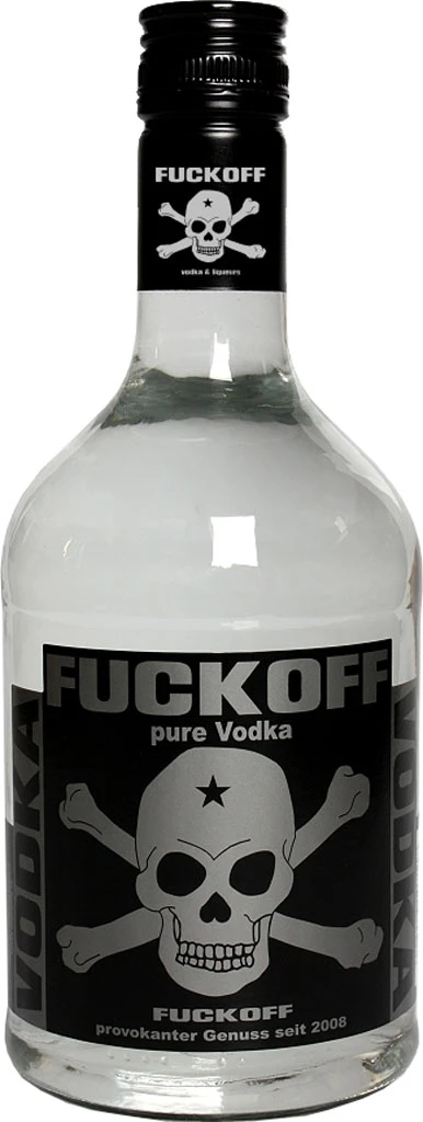 Fuckoff Vodka Pure 0,7 Liter