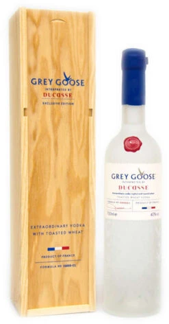 Grey Goose Vodka Ducasse 0,7l In Holzbox