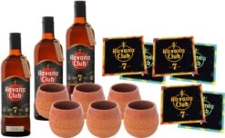 Havana Club 7 Jahre 3x 0,7 Liter Tonkrug Set