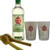 Havana Club Verde 0,7 Liter Mit 2 Cocktailgläsern Und Einer Limettenpresse