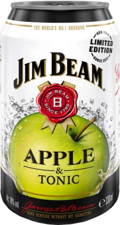 Jim Beam Apple & Tonic Longdrink 0,33 Liter Dose