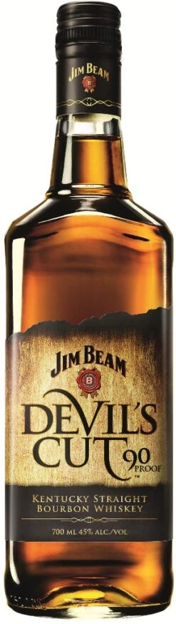 Jim Beam Devils Cut 0,7 Liter Mit Glas