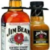 Jim Beam White Label 0,7 Liter Mit Honig-Senf-Sauce On-Pack