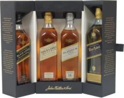 Johnnie Walker Whisky Collection 4x0,2 Liter