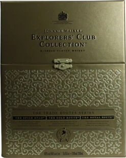 Johnnie Walker Whisky Explorers Club Collection - The Trade Routes Series 3x0,2 Liter