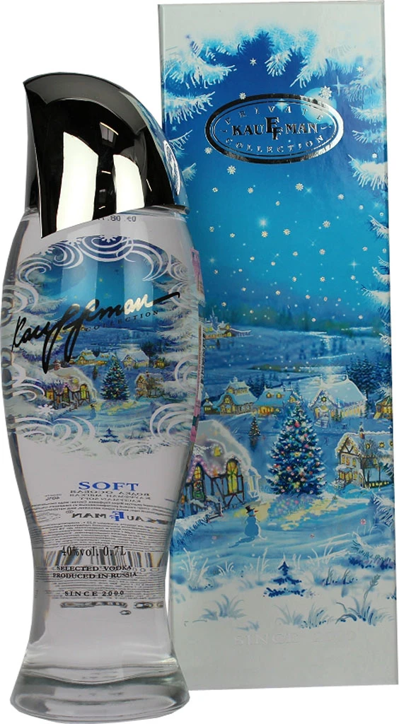 Kauffman Vodka Soft Christmas Edition 0,7 Liter