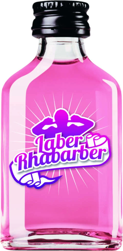 Laber Rhabarber Likör Mini 0,02 Liter