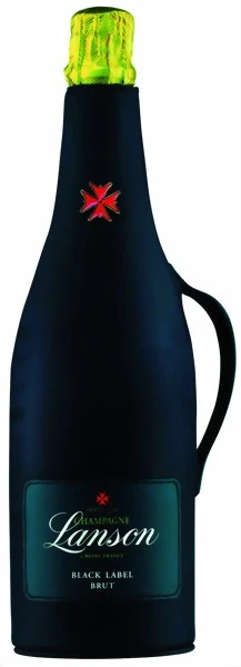 Lanson Champagner Black Label Brut 0,75 Liter In Edler Neoprenhülle