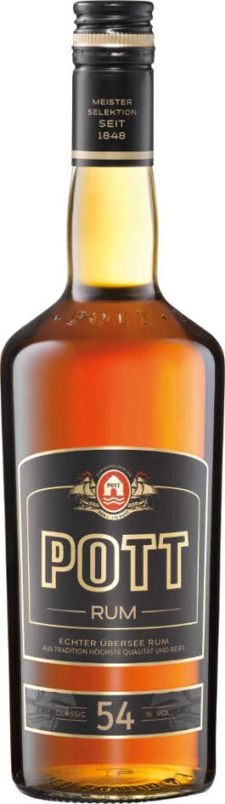 Pott Übersee Rum 54% 0,7 L