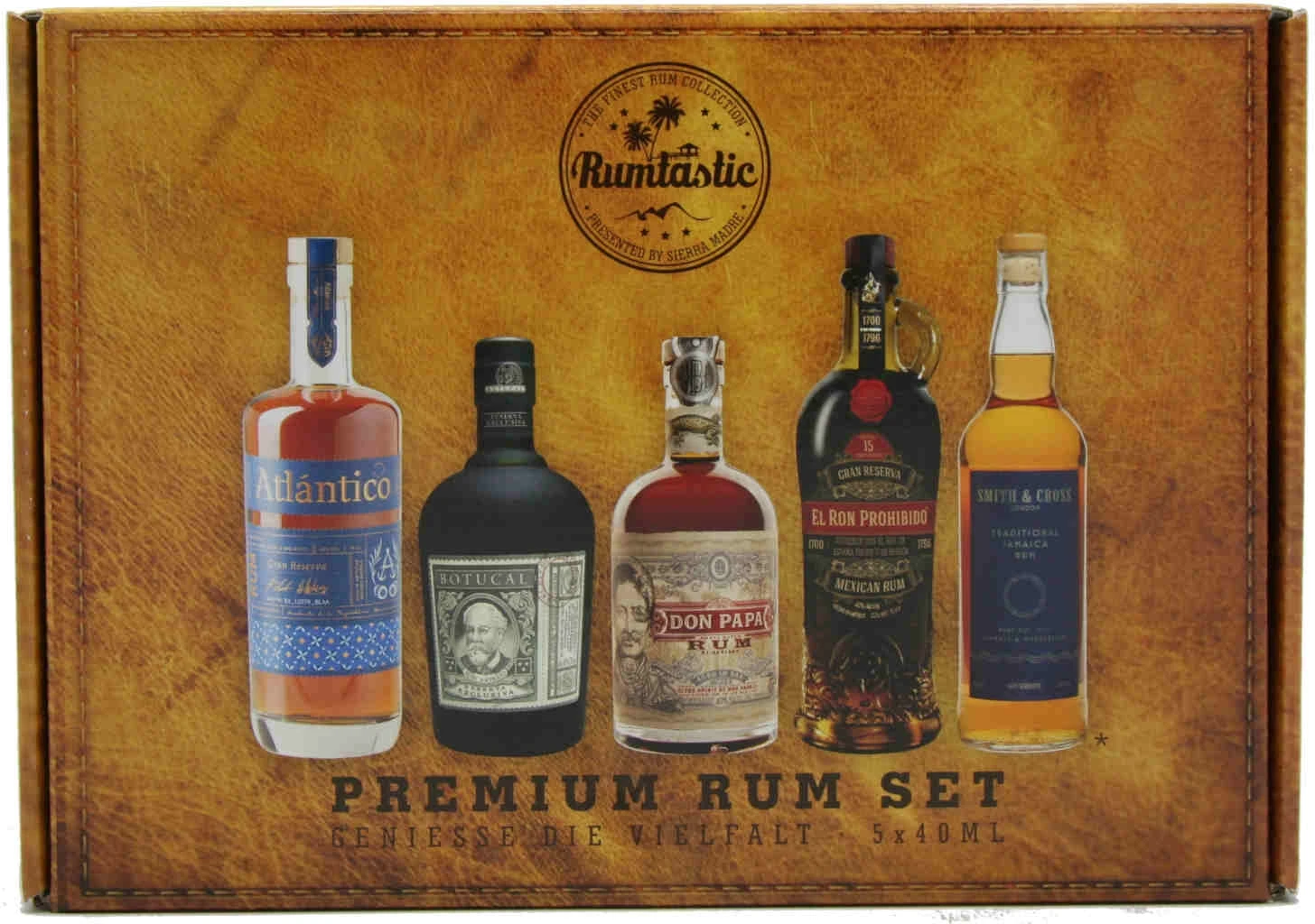 Sierra Madre Rum Tasting Set 5 X 0,05 Liter - Image 4