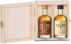 Slyrs Whisky Doppelpack 2x0,05 Liter In Holzkiste