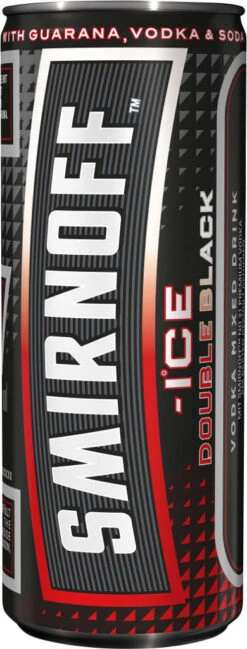 Smirnoff Ice Double Black 0,25 Liter Dose