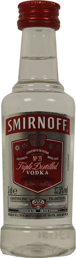 Smirnoff Vodka Red Label Mini 0,05 Liter