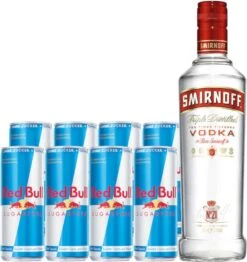 Smirnoff Vodka & Redbull Sugarfree Package