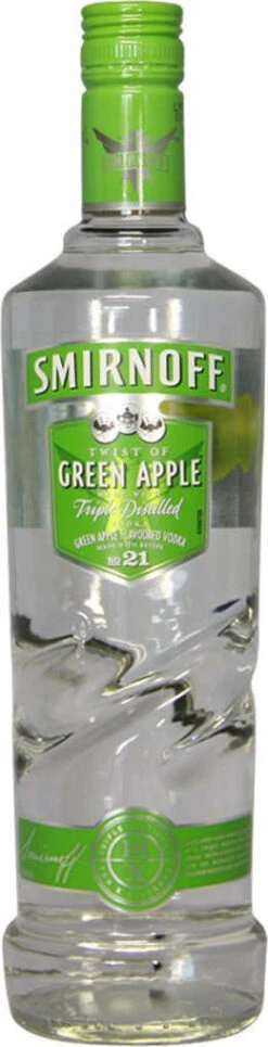 Smirnoff Vodka Twist Green Apple 0,7l