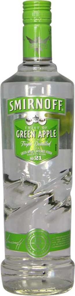 Smirnoff Vodka Twist Green Apple 0,7l