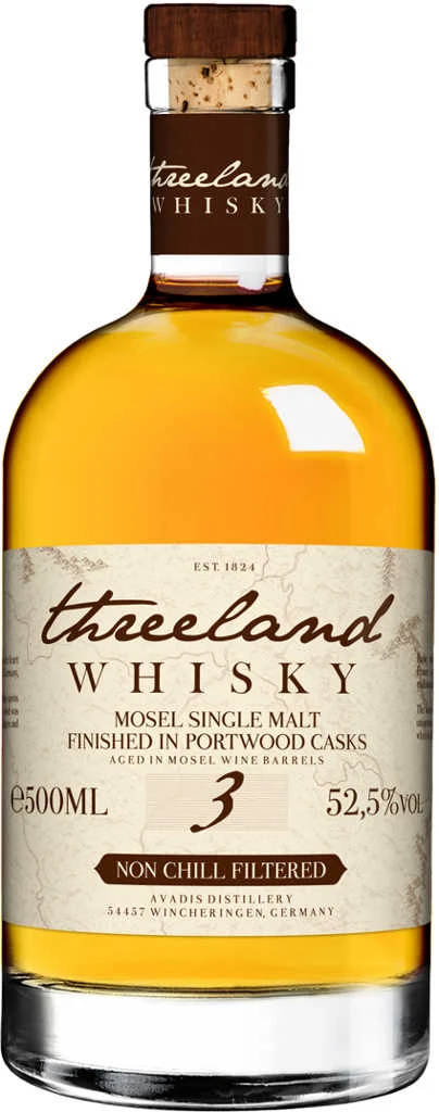 Threeland Whisky 3 Jahre Portwood Finish 0,5l