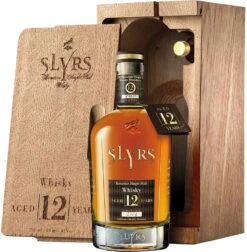 Slyrs Malt Whisky 12 Jahre 0,7 Liter Edition 2004 Im Holzblock