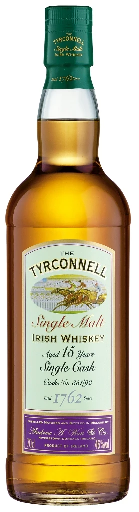 Tyrconnell Whiskey 15 Jahre Single Cask 0,7 Liter