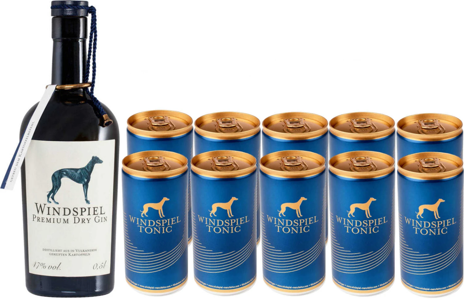 Windspiel Gin Tonic Set 2,5 Liter