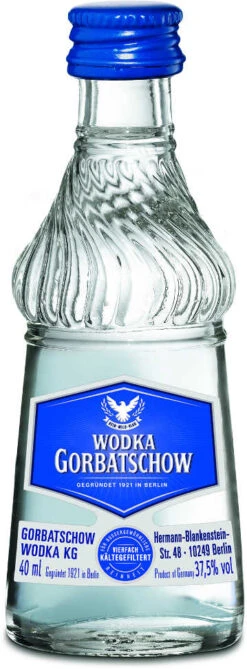 Wodka Gorbatschow Mini 0,04 Liter